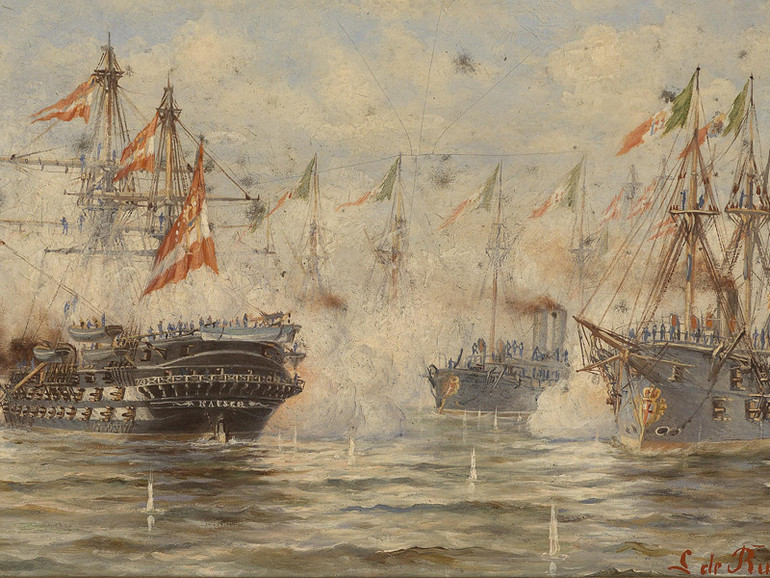 150 anni fa la battaglia di Lissa, tra nuove corazzate e antichi "speroni"