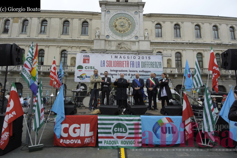 La festa del primo maggio a Padova