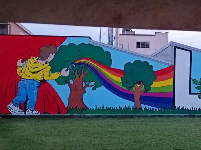 Bovolenta. In un murales la cura dell’ambiente