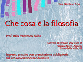 Che cosa è la filosofia? Giovedì 11 gennaio alle 18 a palazzo Zacco-Armeni, in Prato della Valle 82