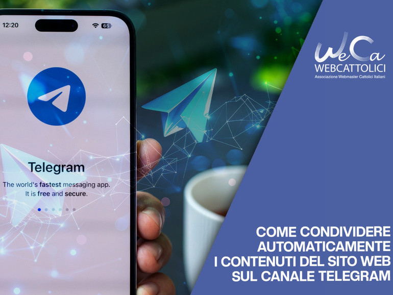 Come condividere automaticamente i contenuti del sito web sul canale Telegram 