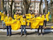 Coronavirus, già sul campo i giovanissimi volontari in divisa gialla