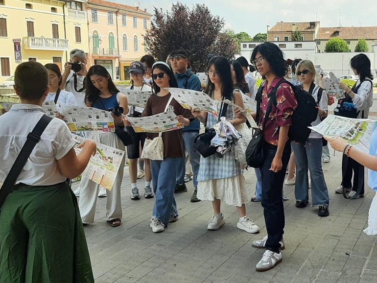 Da Pechino alle città murate: a Monselice gli studenti di comunicazione e cinema di Pechino
