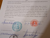 Firmato nella Chiesa di Sant’Antonio a Terni il gemellaggio tra il “Cammino dei Protomartiri Francescani” e “Il Cammino di Sant’Antonio”