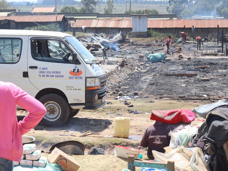 Fondazione Fontana, incendio in Kenya. Un sostegno per la comunità di Manguo