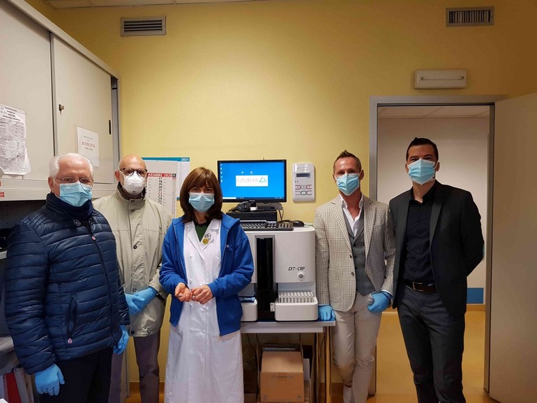 Grazie a Rotary Club Padova Est, diagnosi più rapide sul Covid all'Uoc Malattie infettive di Padova 