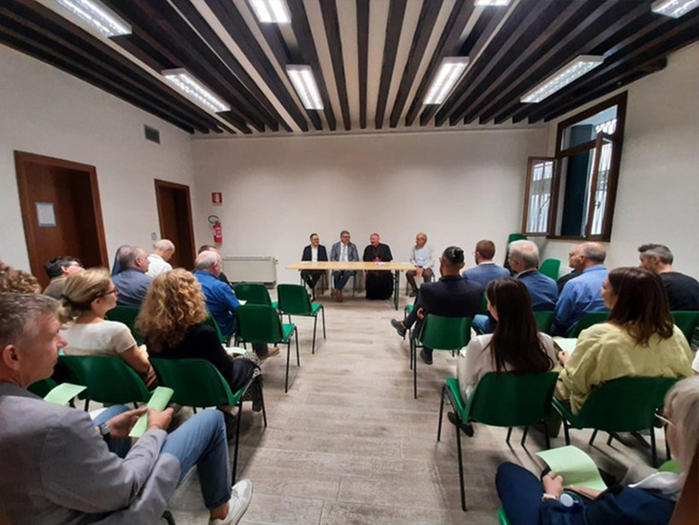 Il Consorzio Bacchiglione incontra il Vescovo di Padova, Monsignor Claudio Cipolla