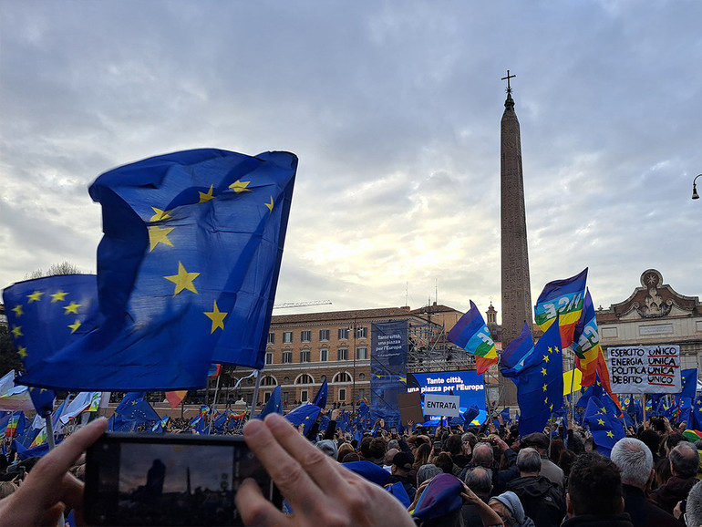 L’Europa scende in piazza. Le voci da Roma