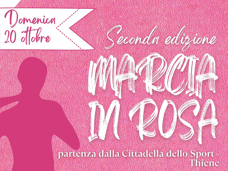 La marcia per la prevenzione tinge di rosa