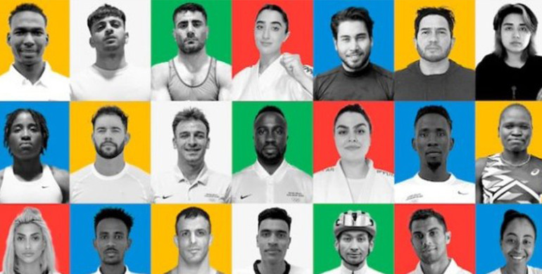 La squadra olimpica dei rifugiati, testimoni universali dello spirito olimpico