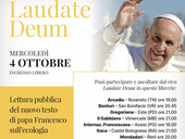 Laudate Deum di papa Francesco. 4 ottobre lettura pubblica in 12 librerie, anche a Padova
