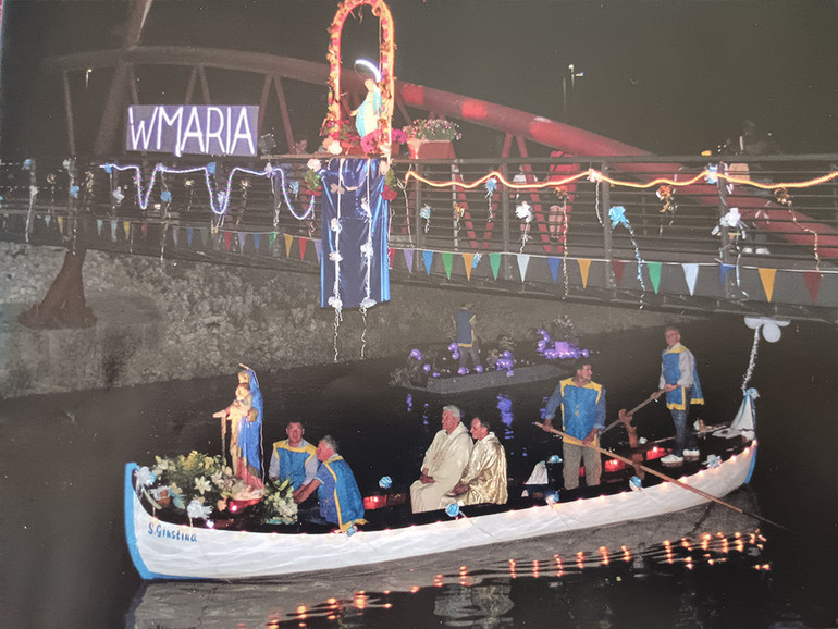 Lova. Tradizionale processione, sabato 25, della Madonna in barca
