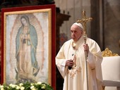 Papa Francesco: festa Beata Vergine di Guadalupe, “Dio dà sempre in abbondanza” e “il suo stile è sempre dire bene”