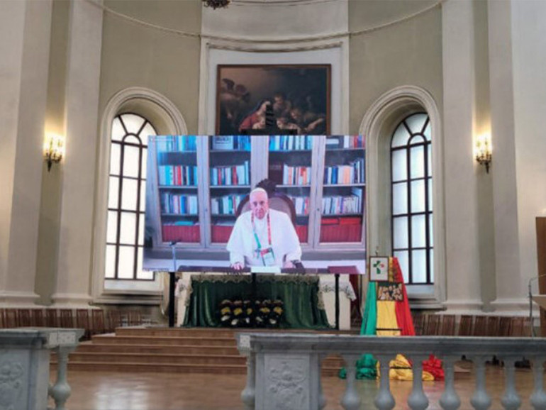 Papa Francesco: video conferenza con i giovani cattolici russi a San Pietroburgo, “vi siete riuniti qui per essere un’unica Chiesa”
