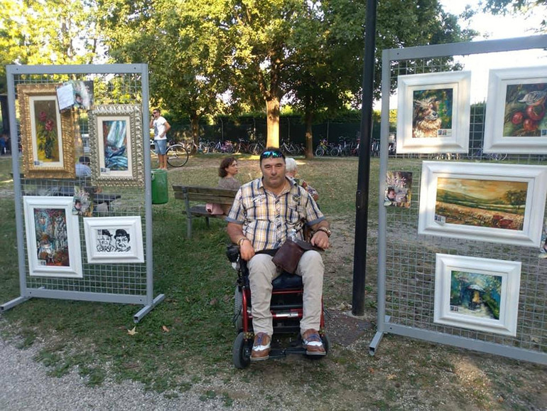 Ponte San Nicolò piange Guido Chinello. Aveva trasformato la sua disabilità in una vita di amore per gli altri