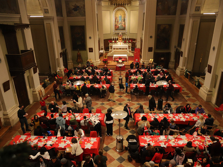 Sant'Egidio. 25 dicembre, pranzo alla Casa dell’amicizia