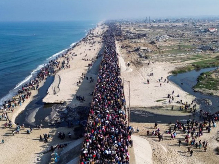 Striscia di Gaza. Romanelli (parroco) al Sir: “In aiuto degli sfollati che arrivano dal Sud”