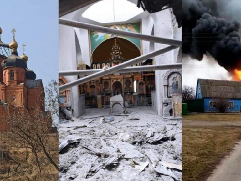 Ucraina: Wcc, almeno 494 edifici religiosi distrutti, danneggiati, saccheggiati e sequestrati per essere utilizzati come basi militari russe
