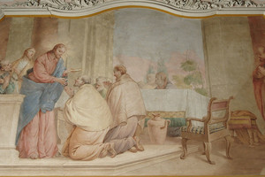 Ultima cena (affresco di F. Zugno)